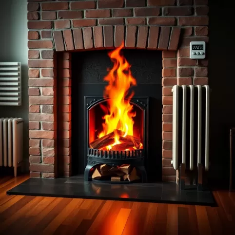 Czy można mieć kominek i ogrzewanie gazowe