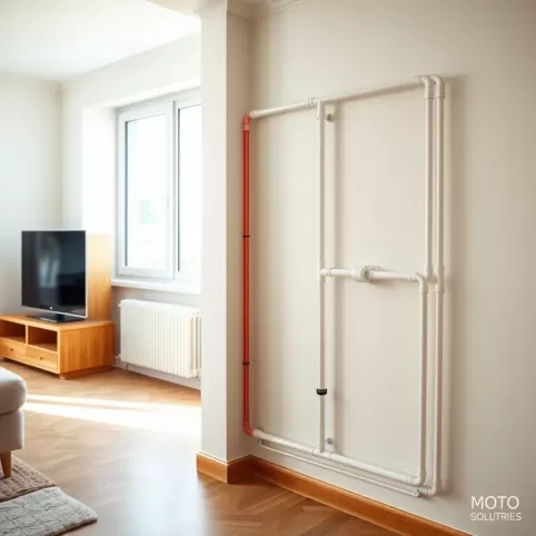 Czy można zabudować rury centralnego ogrzewania w bloku