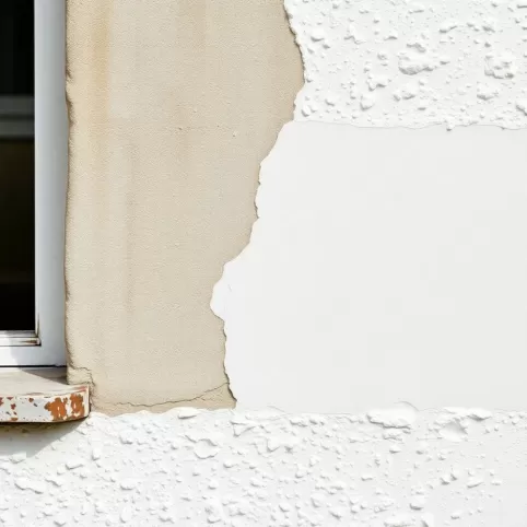 Czym pomalować stary tynk zewnętrzny