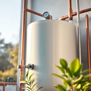 Czyste ogrzewanie bufor