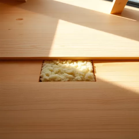 Dylatacja między wełną a deskowaniem