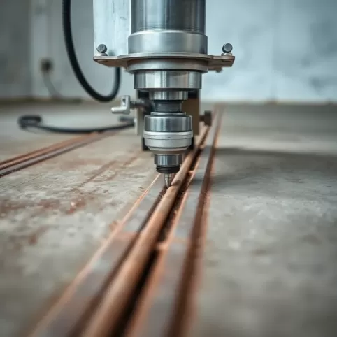 Frezarka do ogrzewania podłogowego