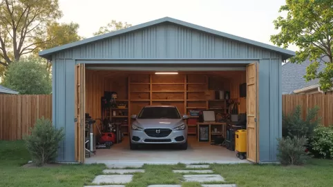 garaze blaszane ocieplane