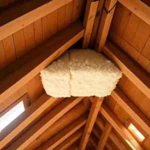 Ile wełny między krokwie