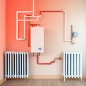 Instalacja centralnego ogrzewania schemat