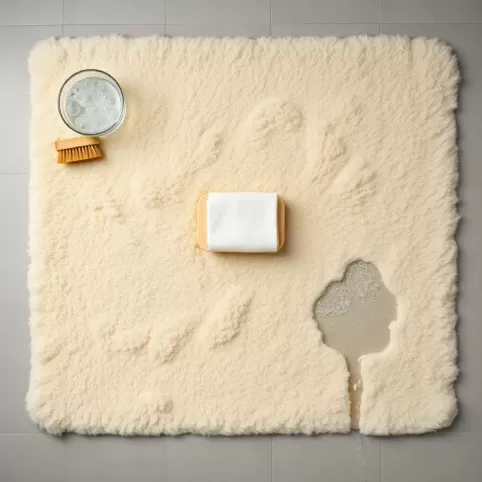 Jak prać dywan z owczej wełny