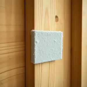 Jak przykleić wełnę mineralna do drewna