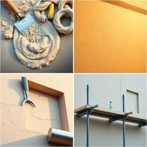 jak tynkować ściany zewnętrzne