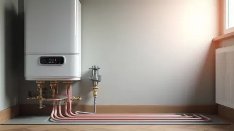 Jak ustawić piec gazowy przy ogrzewaniu podłogowym