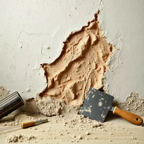 Jak usunąć tynk mozaikowy ze ściany