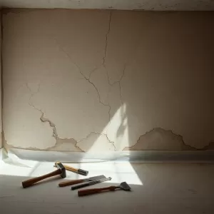 Jak usunąć tynk strukturalny wewnętrzny