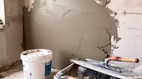 jak wykonać tynk cementowo wapienny