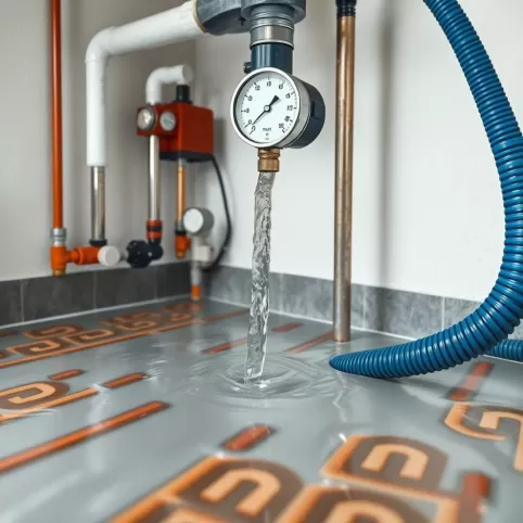 Jak zalać ogrzewanie podłogowe