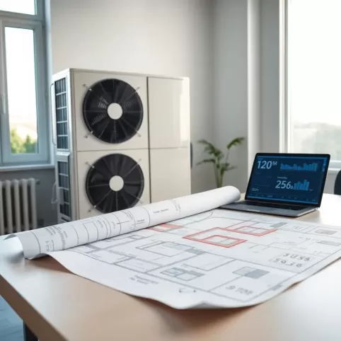 Jaka moc pompy ciepła do domu 120m2