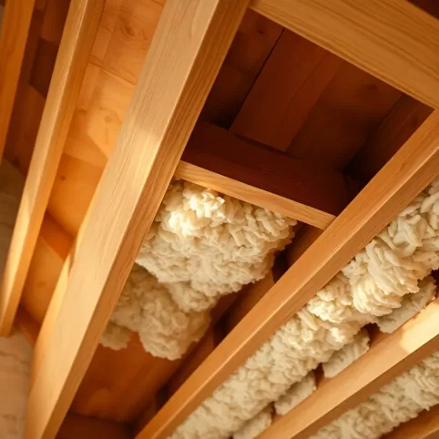 Jaka wełna na strop drewniany