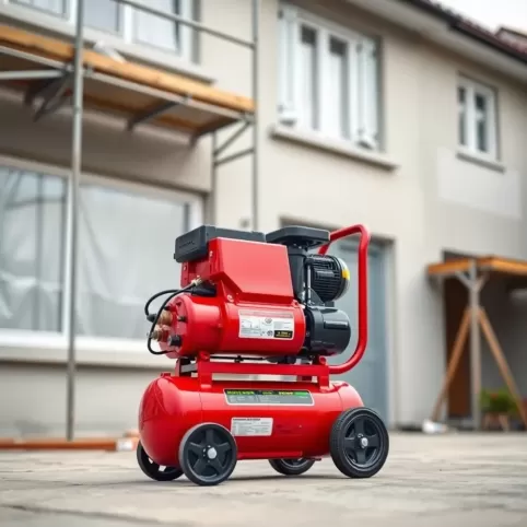 Jaki kompresor do tynkowania elewacji
