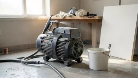 jaki kompresor do tynkowania natryskowego