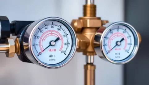 Jaki przepływ na rotametrach przy pompie ciepła