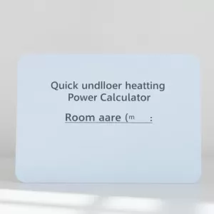 KAN kalkulator ogrzewania podłogowego
