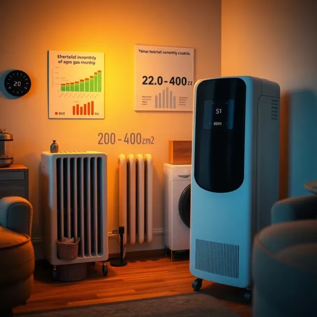 koszt ogrzewania gazowego 60m2