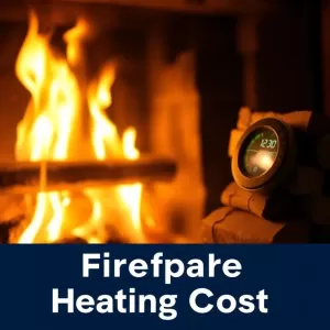 Koszt ogrzewania kominkiem