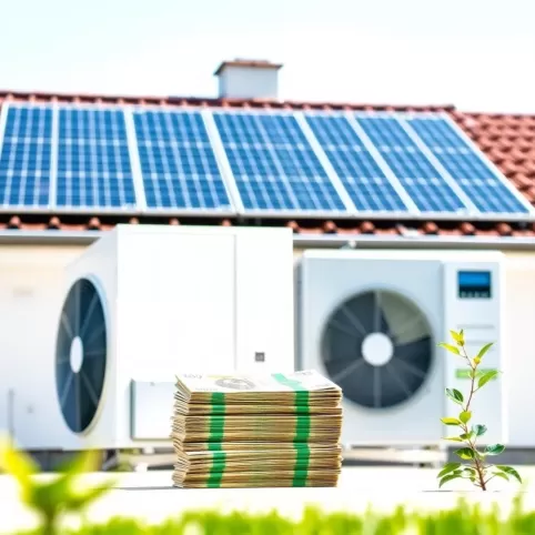 Koszt ogrzewania pompa ciepła z fotowoltaiką