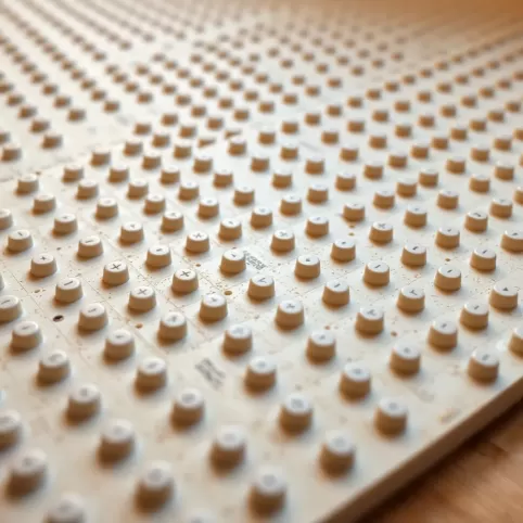 Mata z wypustkami do ogrzewania podłogowego