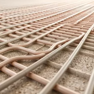 Montaż ogrzewania podłogowego wodnego