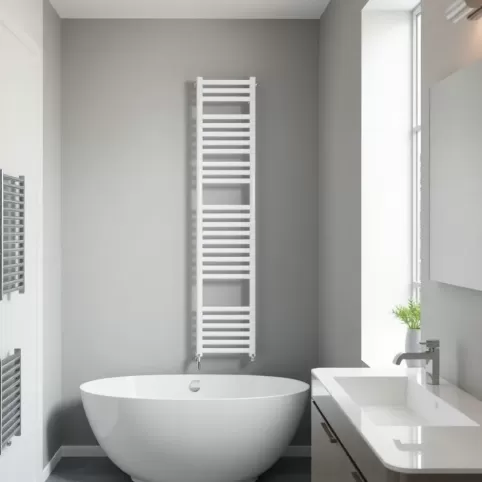 Na jakiej wysokości grzejnik drabinkowy w łazience