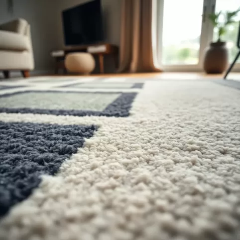 Nowoczesne dywany wełniane Komfort