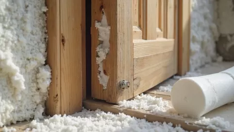 ocieplanie drzwi drewnianych