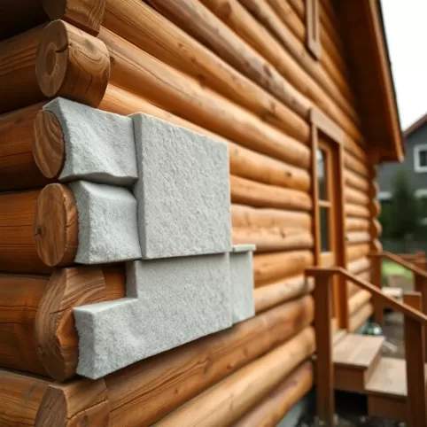 Ocieplenie domu drewnianego wełną na zewnątrz