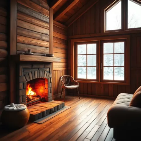 Ogrzewanie domu drewnianego całorocznego