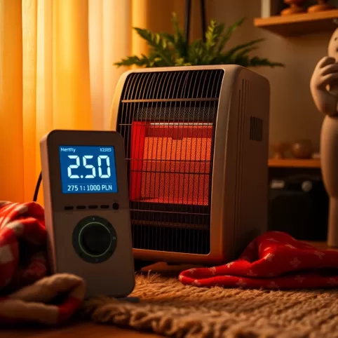 ogrzewanie elektryczne koszt miesięczny