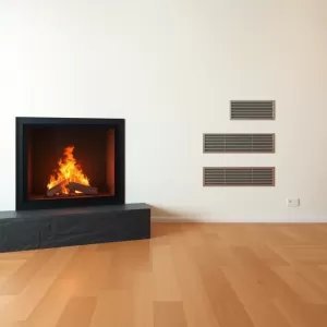 Ogrzewanie kominkowe z rozprowadzeniem ciepła