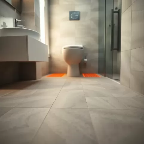 Ogrzewanie podłogowe w łazience w bloku