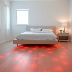 Ogrzewanie podłogowe w sypialni niezdrowe
