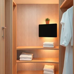 Ogrzewanie w garderobie