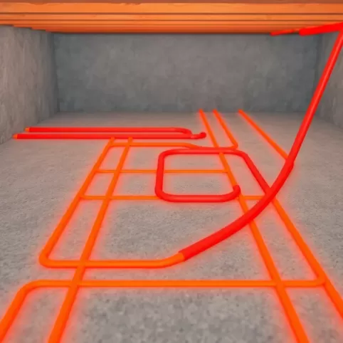 Opis techniczny ogrzewania podłogowego