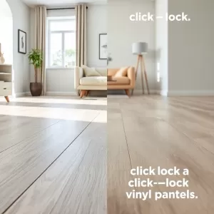 Panele winylowe klejone czy na klik ogrzewanie podłogowe