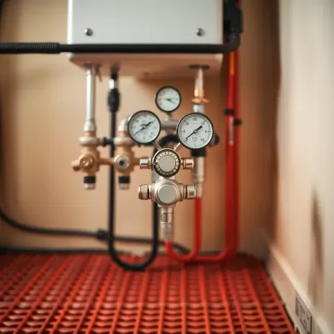 Piec do ogrzewania podłogowego