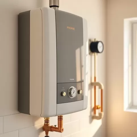 Piec gazowy na propan butan do centralnego ogrzewania