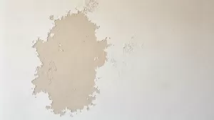 plamy na tynku gipsowym