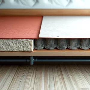 Przekrój Podłogi Z Ogrzewaniem Podłogowym