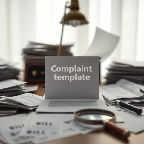 Reklamacja na rozliczenie centralnego ogrzewania wzór