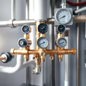 Rozdzielacz do ogrzewania podłogowego 5 obwodów