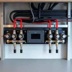 Rozdzielacz do ogrzewania podłogowego 6 obwodów