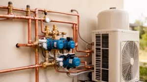 schemat podłączenia pompy ciepła