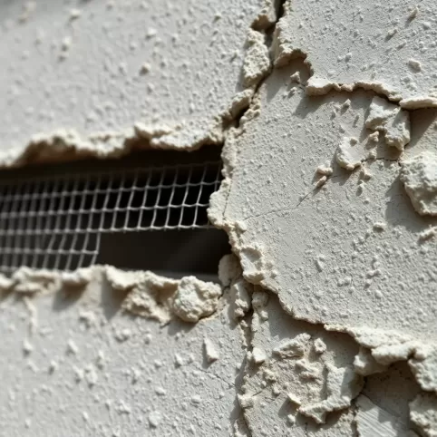 Siatka z klejem na stary tynk