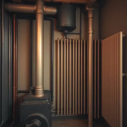 system grawitacyjny centralnego ogrzewania